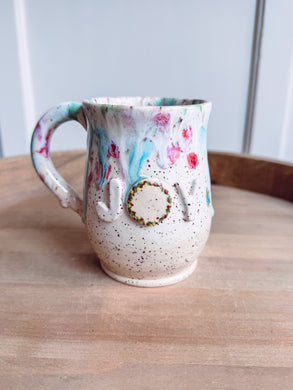 Joy Wreath Mug